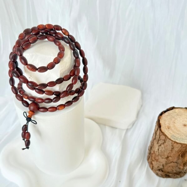 Rice grains 108-beads cypress Thuja bracelet Wooden bracelets with sandalwood Agarwood scent